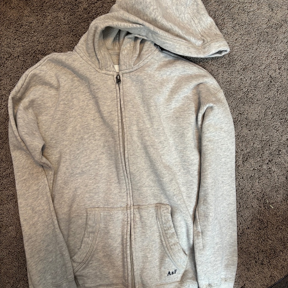 Abercrombie kids zip up hoodie